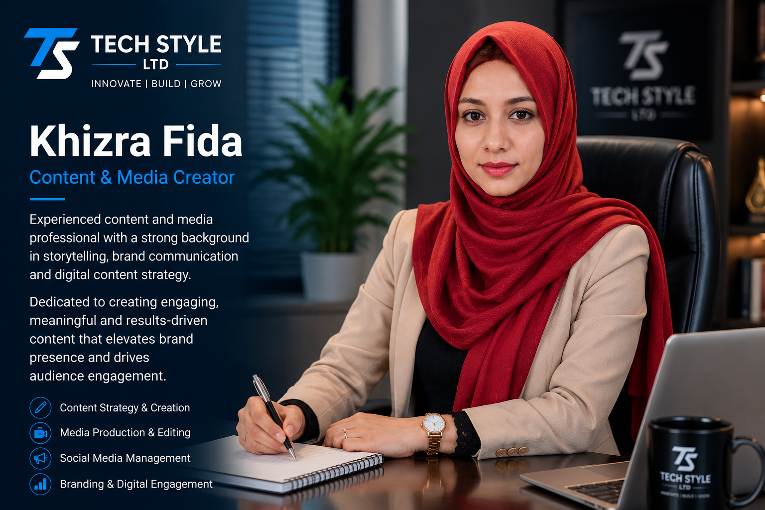 Khizra Fida — Content & Media Creator