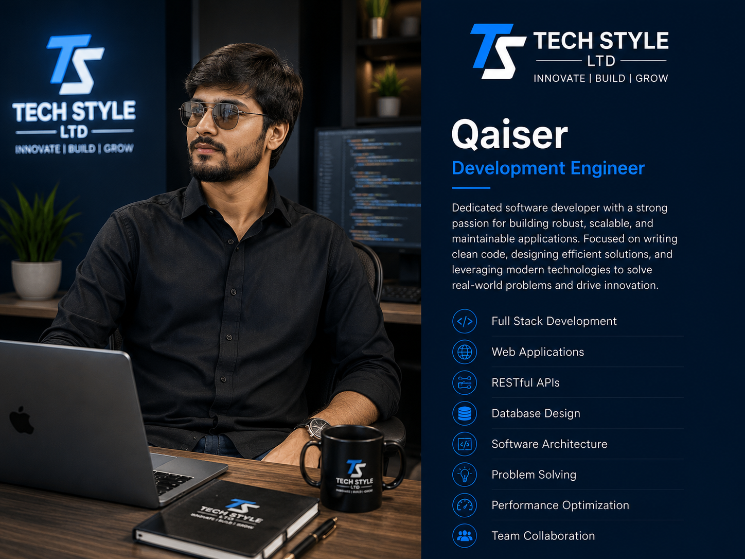 Qaiser — Development Engineer